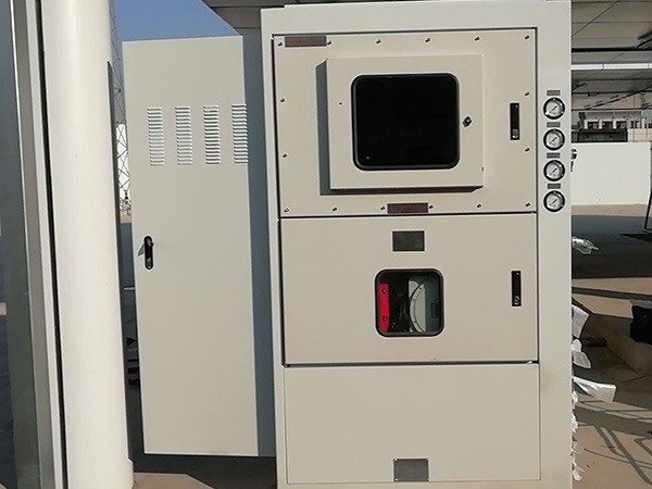 Fully automatic explosion-proof hydrogen and nitrogen gas distribution equipment