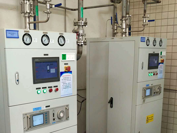 Fully automatic hydrogen nitrogen gas distribution equipment